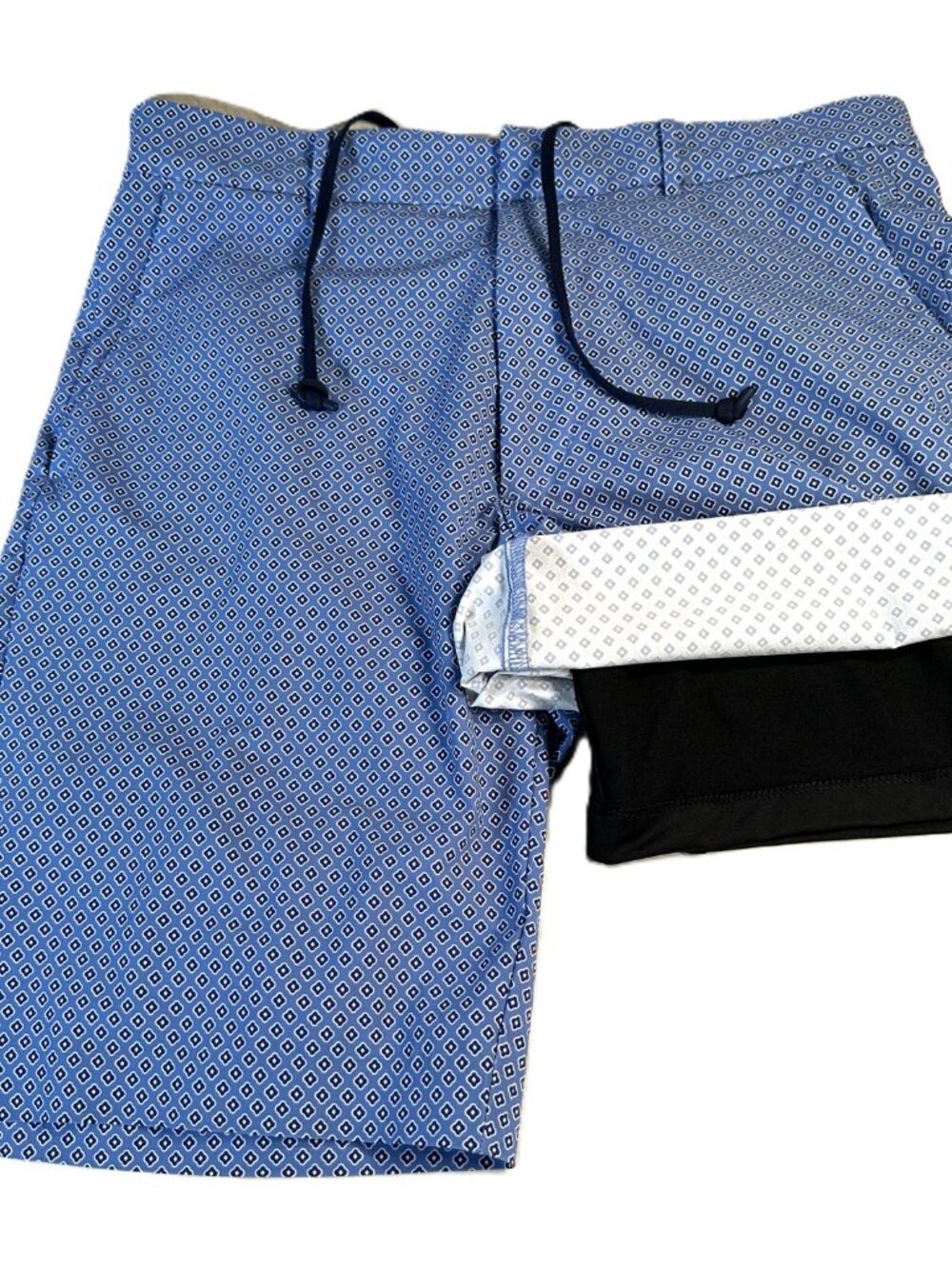 NEW Polo Golf Ralph Lauren Hybrid Golf Swim Shorts Mens 31 Blue Travel Pac
